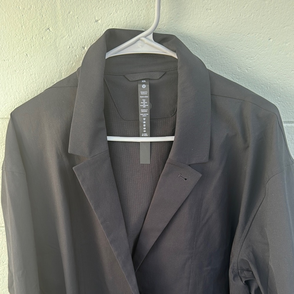 Lululemon men’s Relaxed-Fit Twill Blazer xxl BRAND NEW w tags